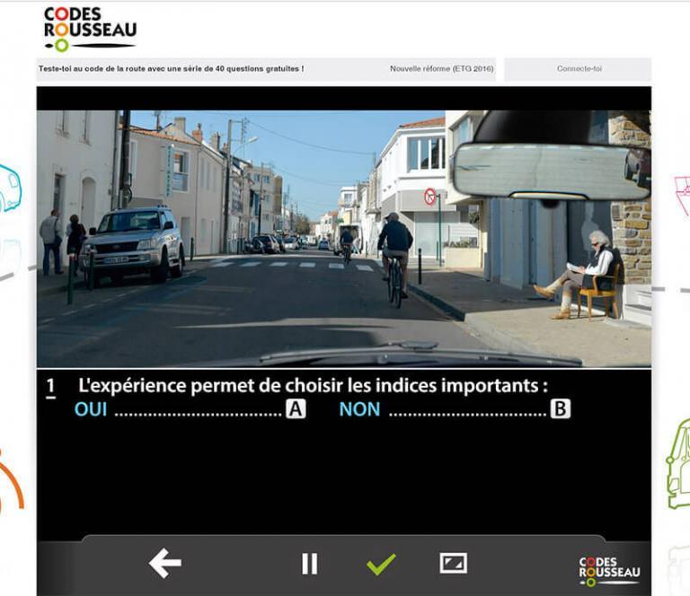 Testetoi gratuitement avec Codes Rousseau