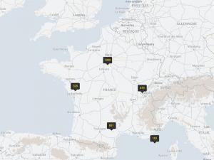 Carte des radars