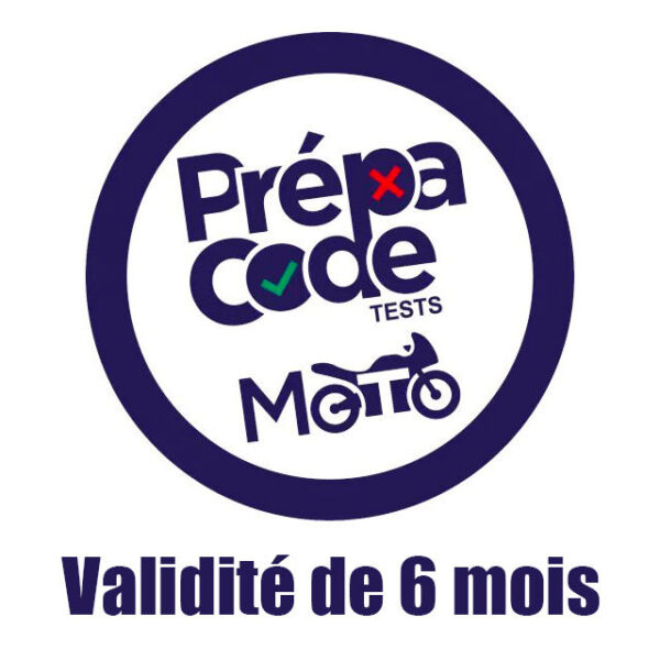 prepacode moto valide 6 mois