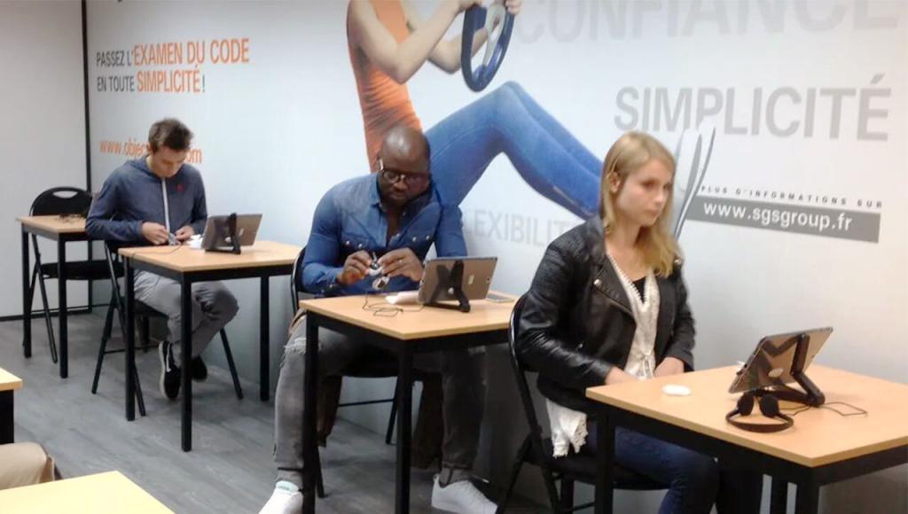 Déroulement de l’examen du code de la route