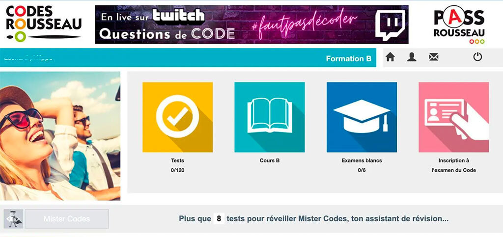 Cours de Code de Codes Rousseau
