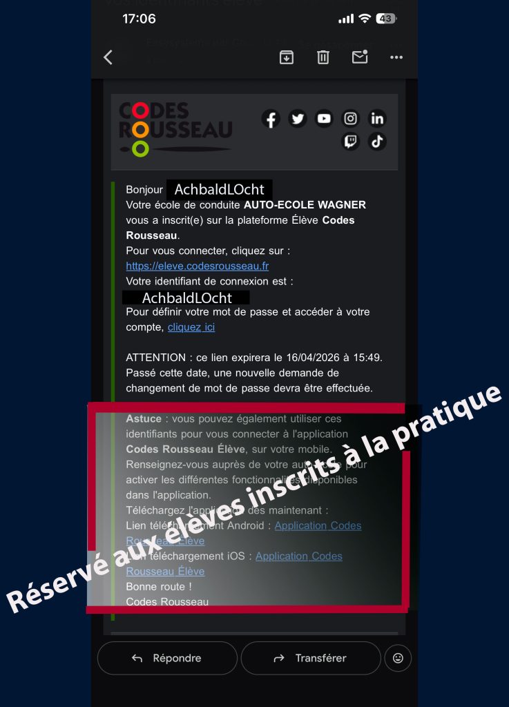 Application Codes Rousseau